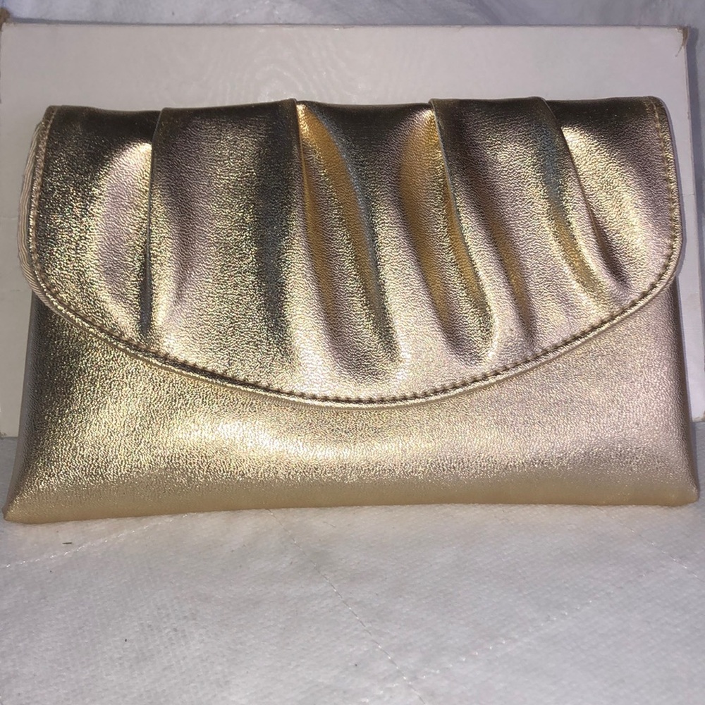 Vintage Avon Gold Evening Clutch